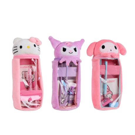 CERDÁ Disney Hello Kitty assorted plush pencil case
