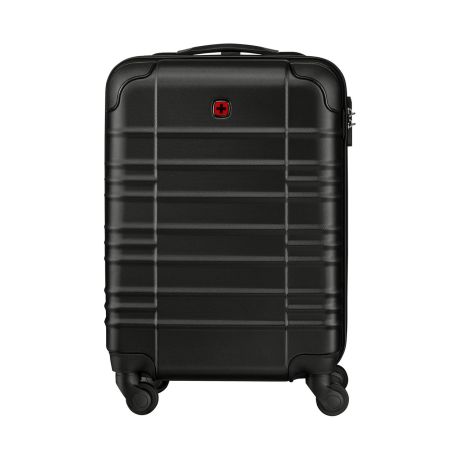 T/C WENGER AMPLAR HARDSIDE CARRY ON BLACK