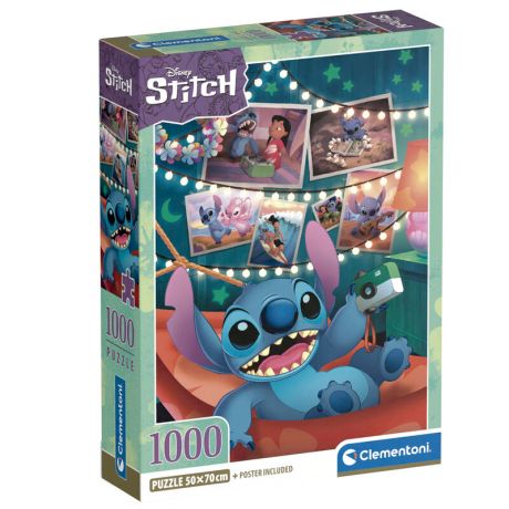 CLEMENTONI Disney Stitch puzzle 1000pcs