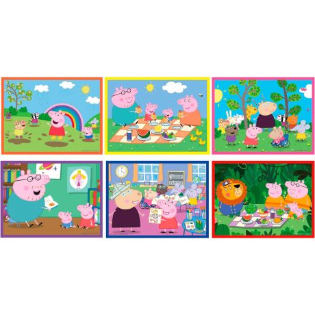 CLEMENTONI Peppa Pig puzzle 12pcs