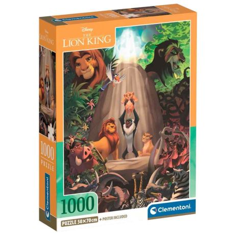 CLEMENTONI Disney The Lion King puzzle 1000pcs