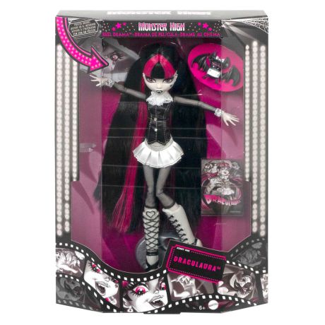 MATTEL Monster High Reel Drama Draculaura doll