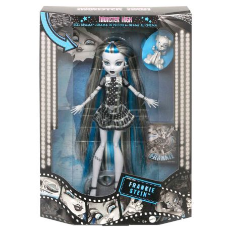 MATTEL Monster High Reel Drama Frankie Stein doll