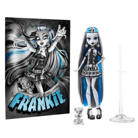 MATTEL Monster High Reel Drama Frankie Stein doll