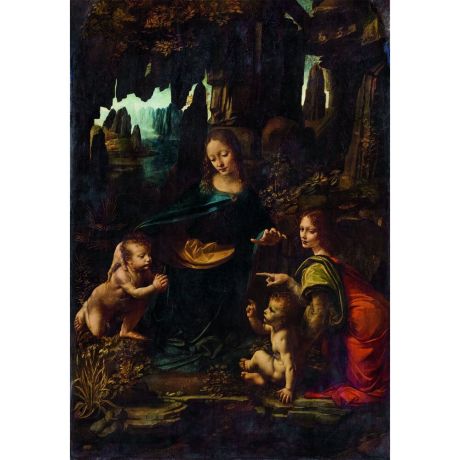 CLEMENTONI Museum Leonardo The Virgin of the Rocks puzzle 1000pcs