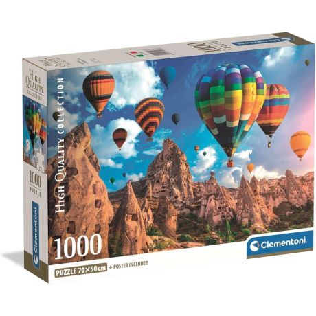 CLEMENTONI High Quality Balloons in Cappadocia puzzle 1000pcs