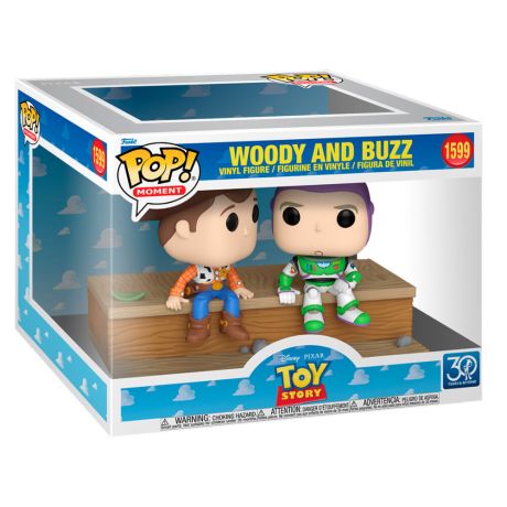 FUNKO POP figure Moment Disney Pixar Toy Story Woody & Buzz