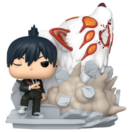 FUNKO POP figure Moments Chainsaw Man Aki Hayakawa