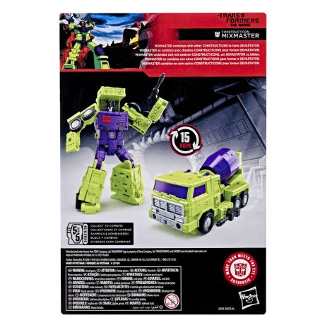 HASBRO Transformers the Movie Studio Series Constructicon Mixmaster figure 11,5cm