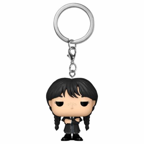 FUNKO KEY Wednesday Addams (Black Coat)