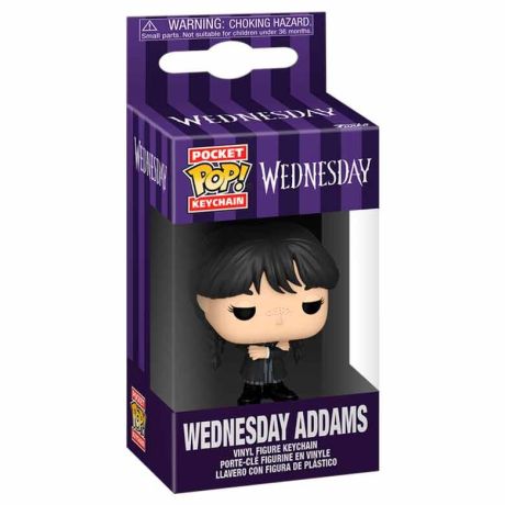 FUNKO KEY Wednesday Addams (Black Coat)