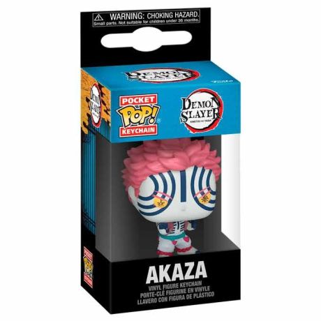 FUNKO Pocket POP Keychain Demon Slayer Kimetsu no Yaiba Akaza