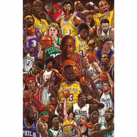 ERIK Basketball Superstars poster
