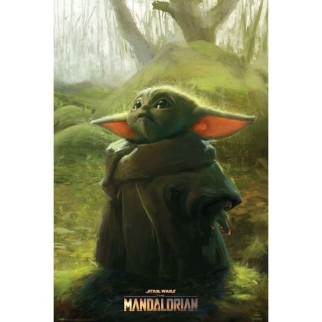 ERIK Star Wars The Mandalorian Baby Yoda poster