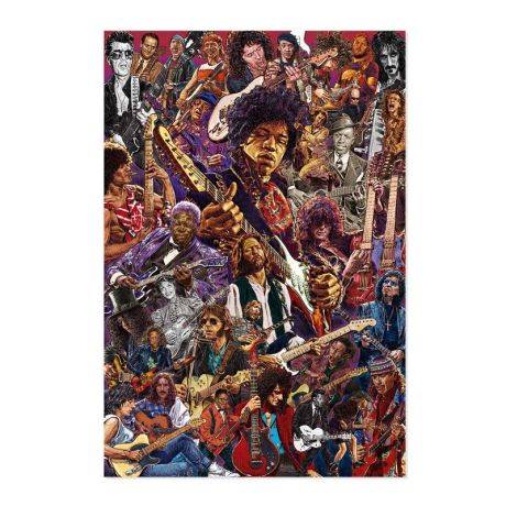 ERIK Legendary Guitarists poster