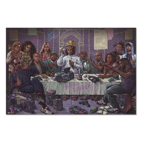 ERIK Hip Hop The Last Supper poster