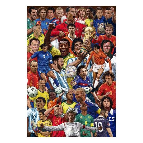 ERIK Legendary Footballers poster