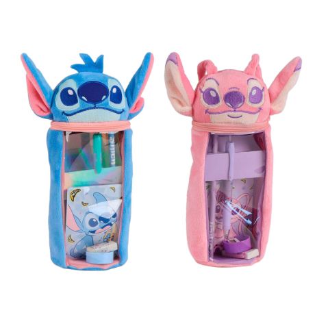 CERDÁ Disney Stitch assorted plush pencil case