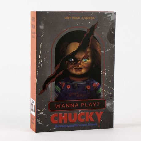 CERDÁ Chucky pack 3 adult socks