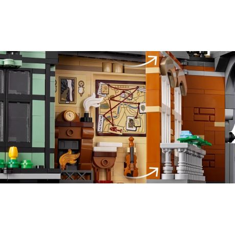 LEGO ICONS 10351 Sherlock Holmes: Book nook