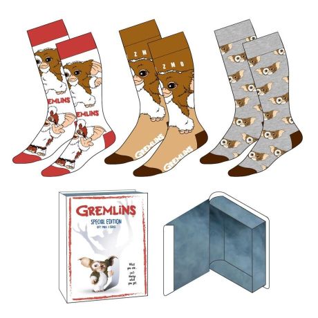 CERDÁ Gremlins pack 3 adult socks