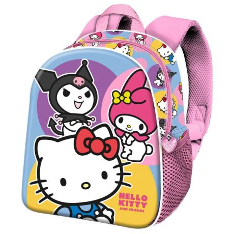 KARACTERMANIA Hello Kitty and Friends Happy 3D backpack 30cm
