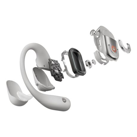 SHOKZ OpenFit 2+ Headphones Wireless Ear-hook, In-ear Calls/Music Bluetooth Grey