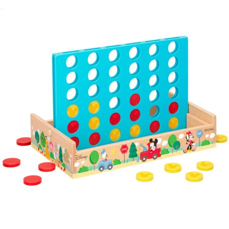 WOOMAX Disney Four in a Row wooden game