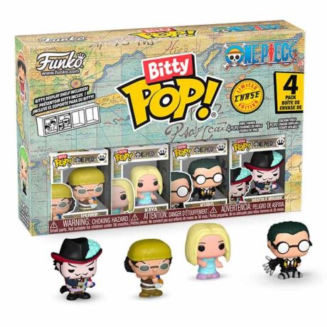 FUNKO Blister 4 figures Bitty POP One Piece Usopp