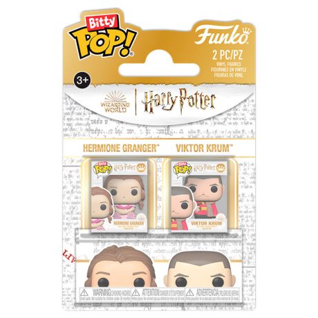 FUNKO Bitty POP! pack 2 Sanrio Harry Potter Hermione & Krum