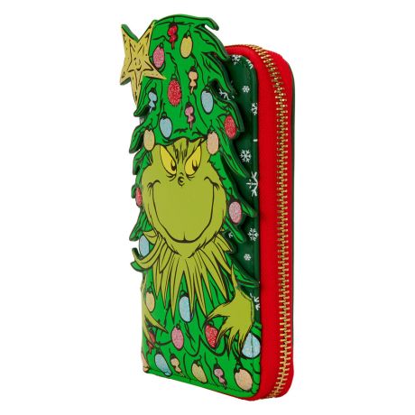 LOUNGEFLY The Grinch Dr. Seuss Holiday wallet