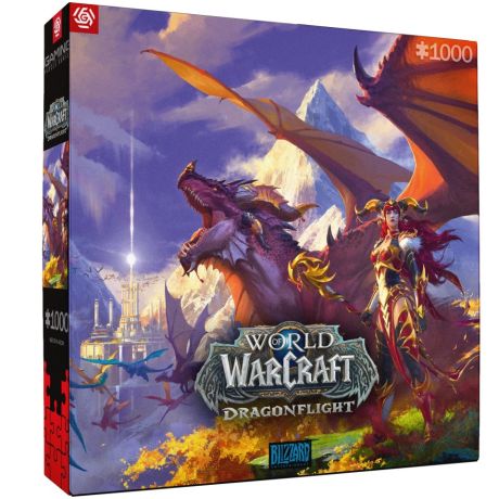 MER GOOD LOOT GAMING: WORLD OF WARCRAFT DRAGONFLIGHT ALEXSTRASZA PUZZLE 1000