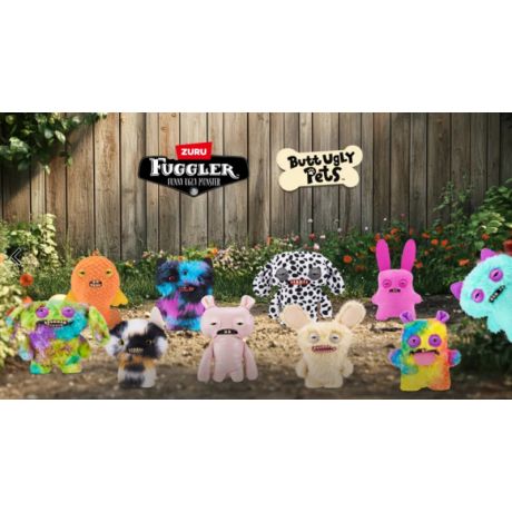 FUGGLER Butt Ugly Pets Series 1pz Assortimento