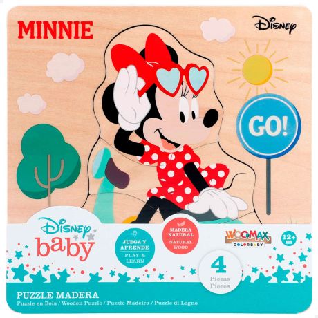 WOOMAX Disney Mickey Minnie assorted wooden puzzle