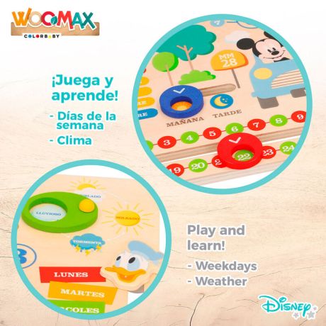 WOOMAX Disney Calendar educational game