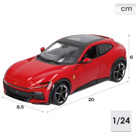 BURAGO Ferrari Purosangre car