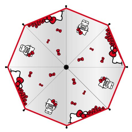 CERDÁ Hello Kitty manual umbrella