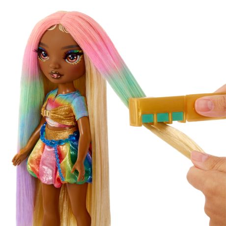 MGA Rainbow High Hair Chalk & Style Meline doll