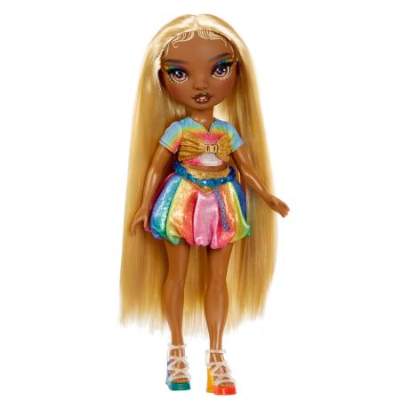 MGA Rainbow High Hair Chalk & Style Meline doll