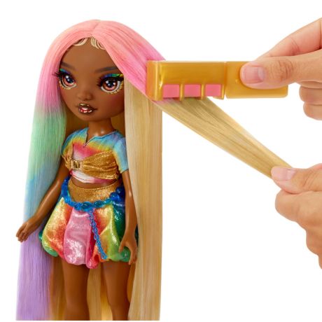 MGA Rainbow High Hair Chalk & Style Meline doll