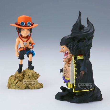 BANPRESTO One Piece Portgas D.Ace Vs Marshall.D.Teach Log Stories figure 8cm