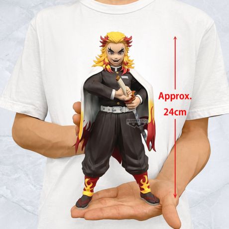 BANPRESTO Demon Slayer Kimetsu no Yaiba Kyojuro Rengoku Grandista figure 24cm