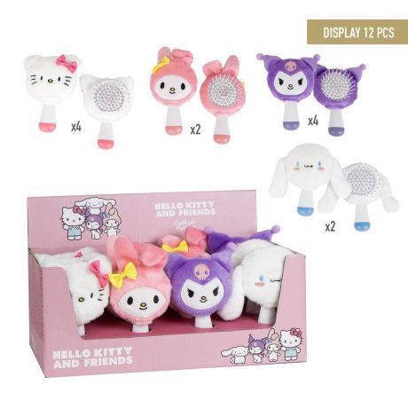 CERDÁ Hello Kitty and Friends assoorted hair brush