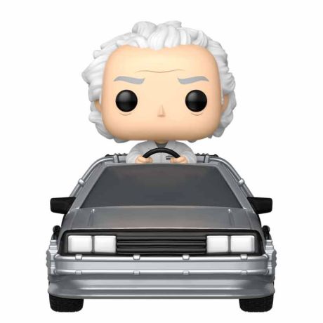 FUNKO POP figure Rides Deluxe Regreso al Futuro Doc With Time Machine