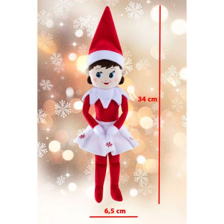 CEFA TOYS The Elf On the Shelf Elf Girl plush toy 34cm