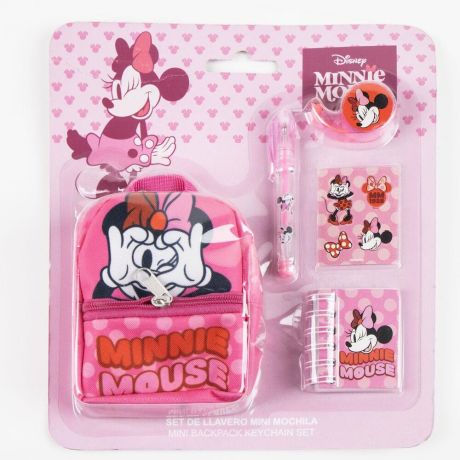 CERDÁ Disney Minnie Stationery mini backpack set
