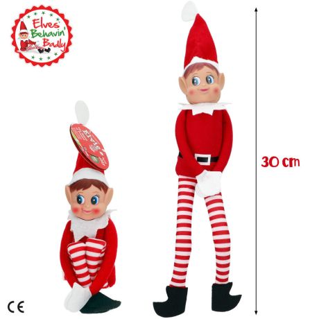 Elves Behavin' Badly Elvie crossbar Elfa doll 30cm