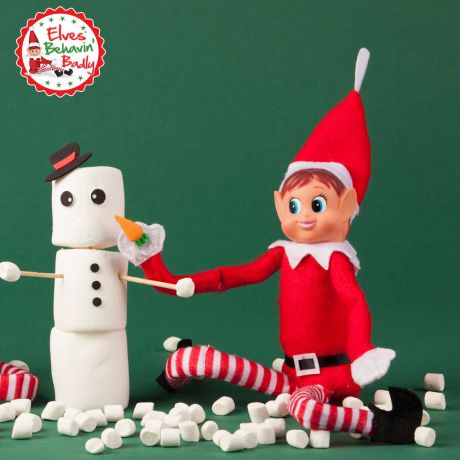 Elves Behavin' Badly Elvie crossbar Elfa doll 30cm