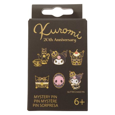 LOUNGEFLY Loungefly Hello Kitty Kuromi 20th Anniversary Mystery Blind Box Enamel Pin assorted