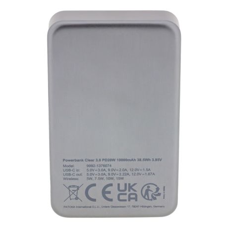PATONA 9992 power bank Lithium Polymer (LiPo) 10000 mAh Black